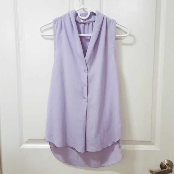 Aritzia Tops - Wilfred Lilac Purple Freja Sleeveless Blouse